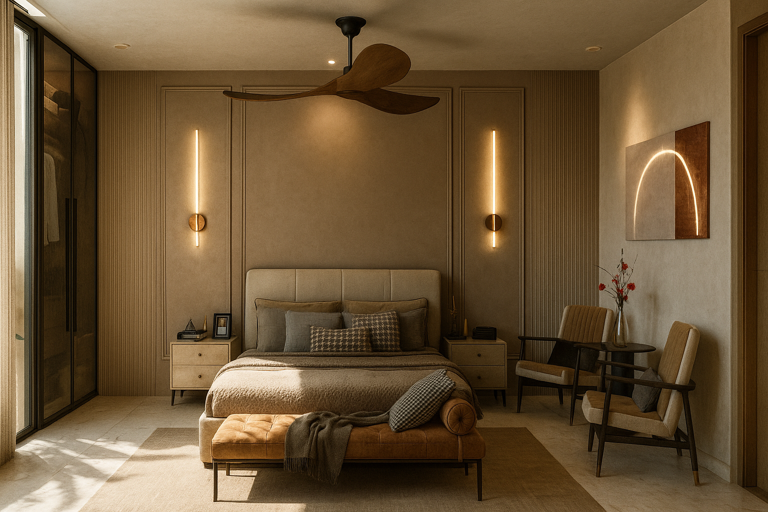 Balcony View with Lush Greenerey at a Residential Property, Signature Global City 79B